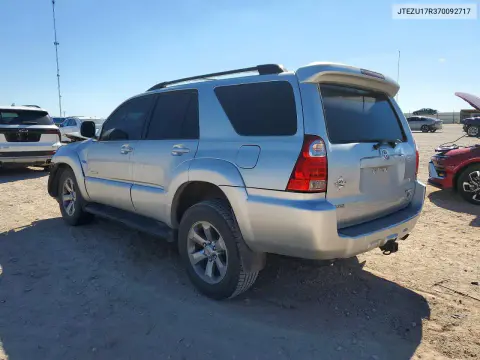 2007 Toyota 4Runner Limited VIN JTEZU17R370092717 фото 2