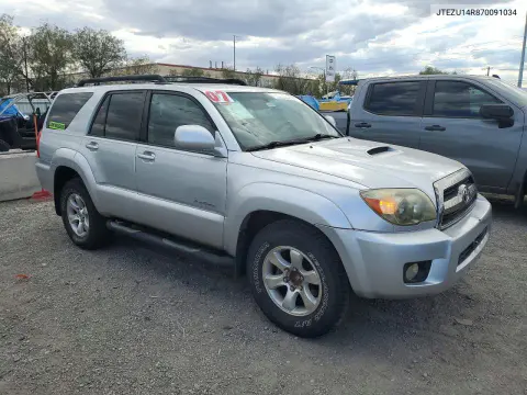 2007 Toyota 4Runner Sport Edition VIN JTEZU14R870091034 фото 4