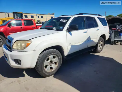 JTEZU14R18K022501 — 2008 Toyota 4RUNNER, Сторона, фото до ремонта