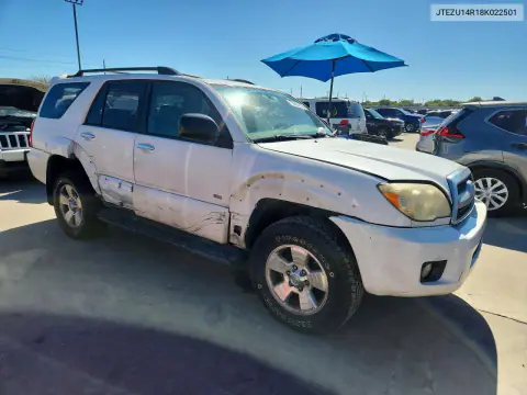 2008 Toyota 4Runner Sr5 VIN JTEZU14R18K022501 фото 4