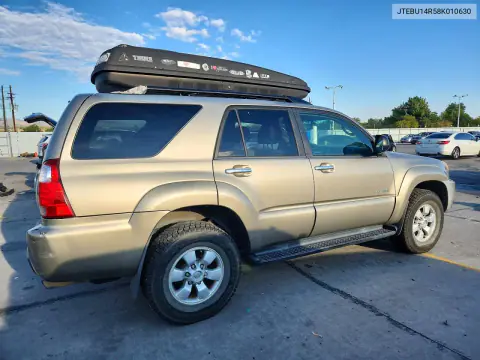 2008 Toyota 4Runner Sr5 4D Suv 4 VIN JTEBU14R58K010630 фото 3