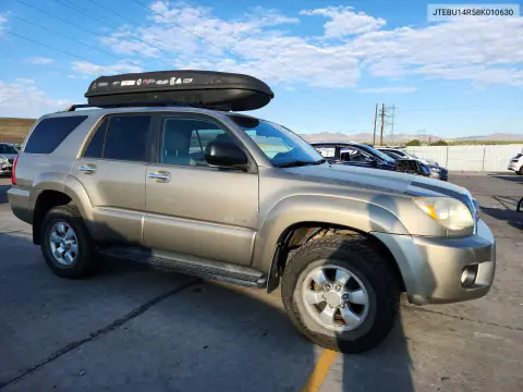 2008 Toyota 4Runner Sr5 4D Suv 4 VIN JTEBU14R58K010630 фото 4