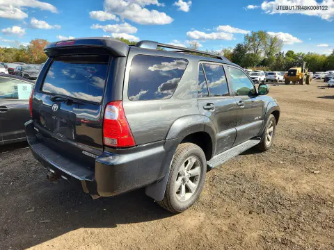 2008 Toyota 4Runner Limited VIN JTEBU17R48K008122 фото 3