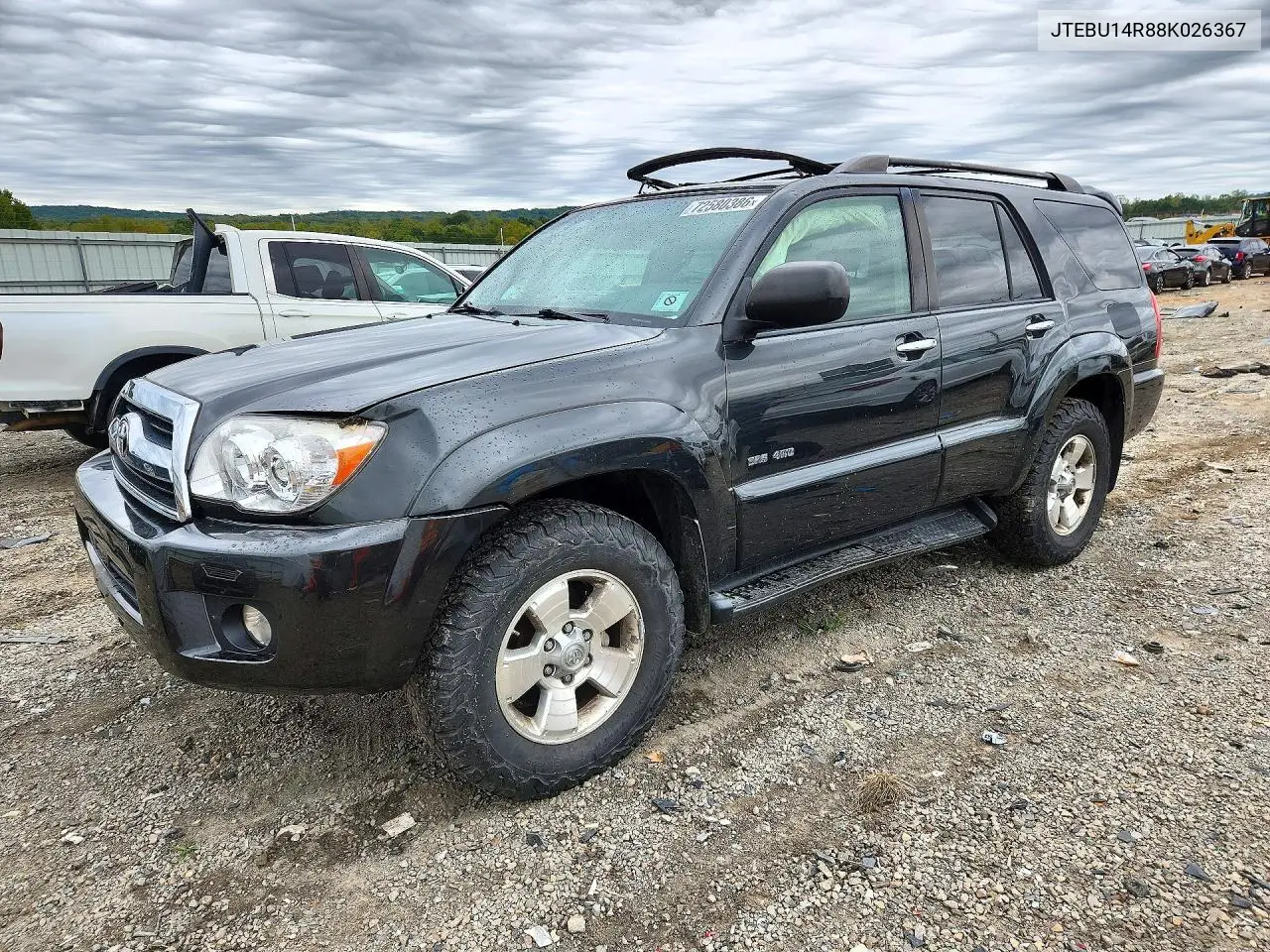 2008 Toyota 4Runner Sr5 VIN JTEBU14R88K026367 фото 1