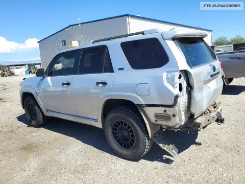 2010 Toyota 4Runner Sr5 VIN JTEBU5JR4A5002809 фото 2