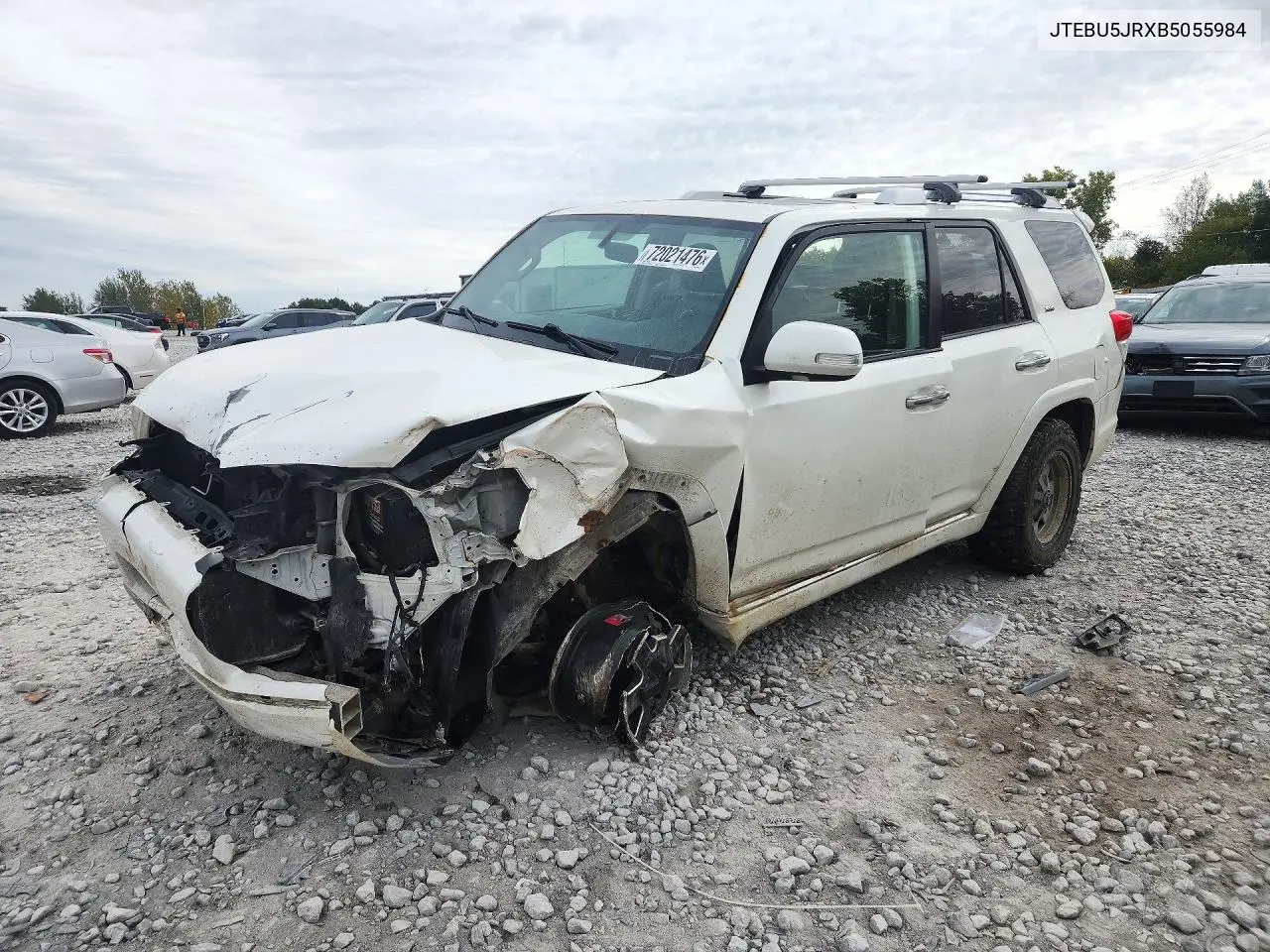 2011 Toyota 4Runner Sr5 VIN JTEBU5JRXB5055984 фото 1