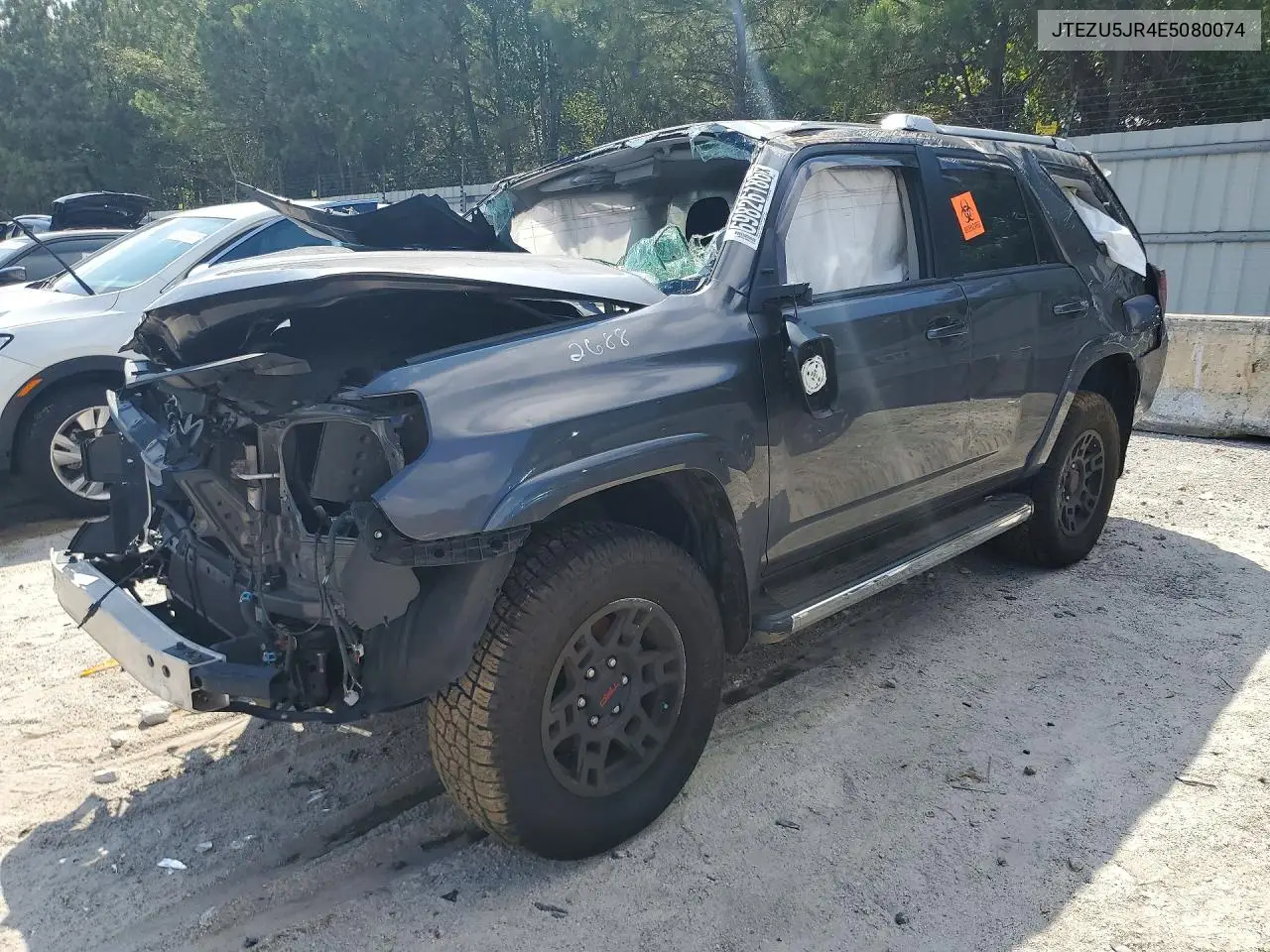 JTEZU5JR4E5080074 Toyota 4RUNNER 2014 — повреждение Передняя часть, фото до ремонта