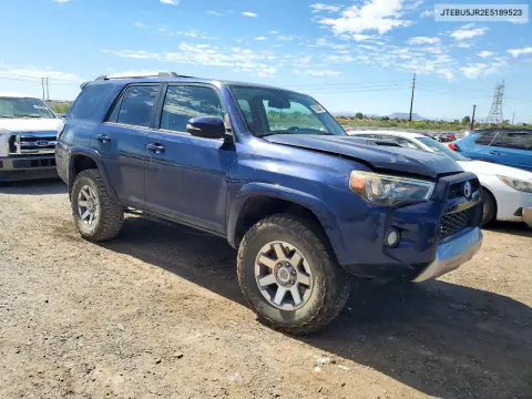 2014 Toyota 4Runner Trail Premium VIN JTEBU5JR2E5189523 фото 4