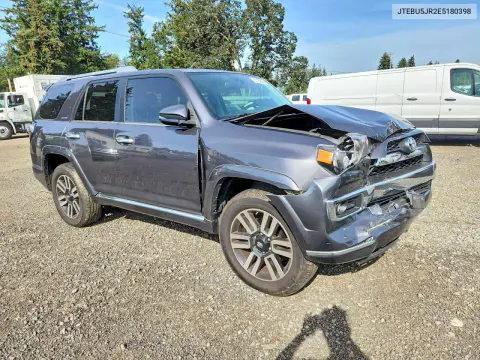 2014 Toyota 4Runner Limited VIN JTEBU5JR2E5180398 фото 4