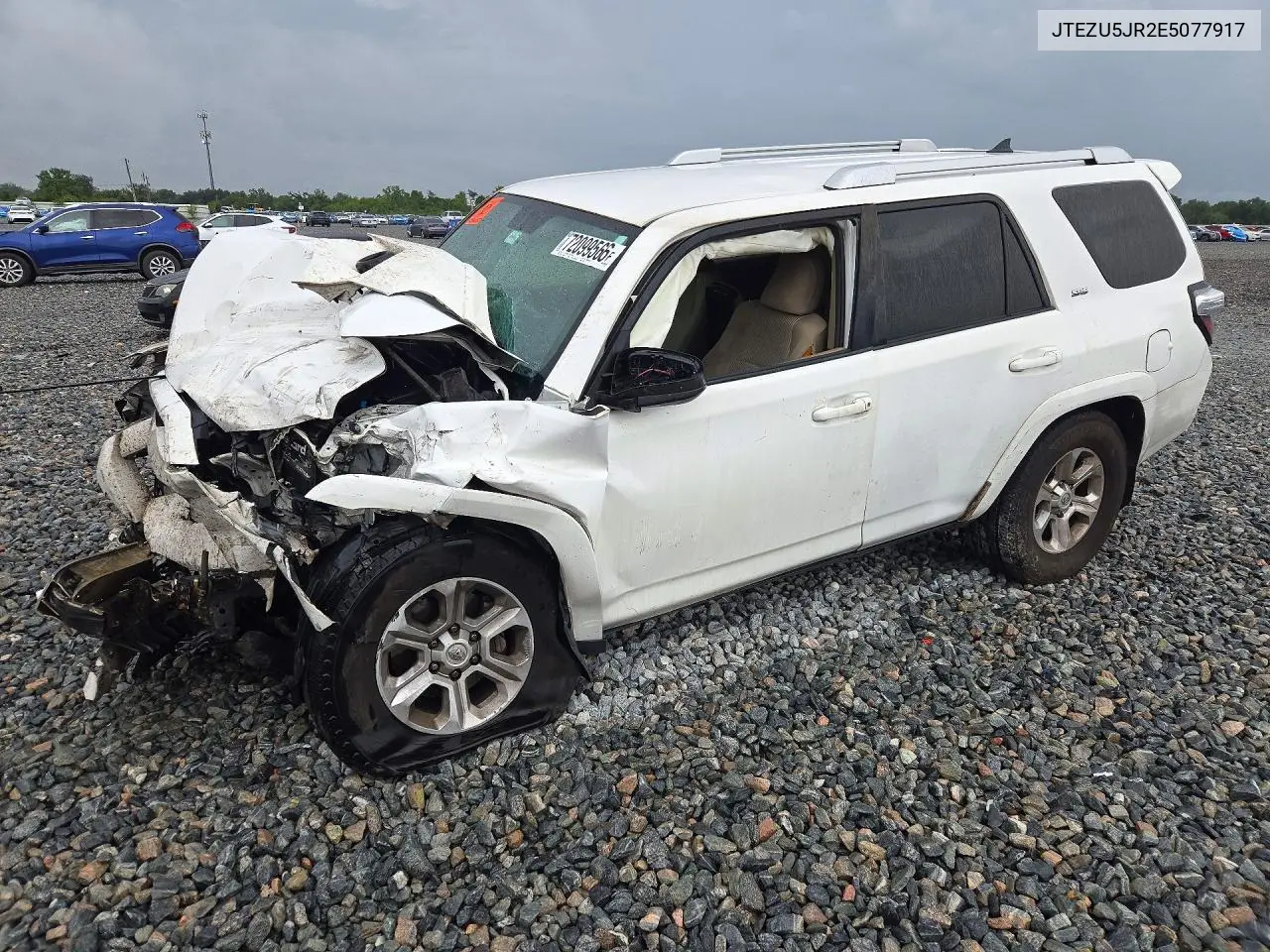 2014 Toyota 4Runner Sr5 VIN JTEZU5JR2E5077917 фото 1