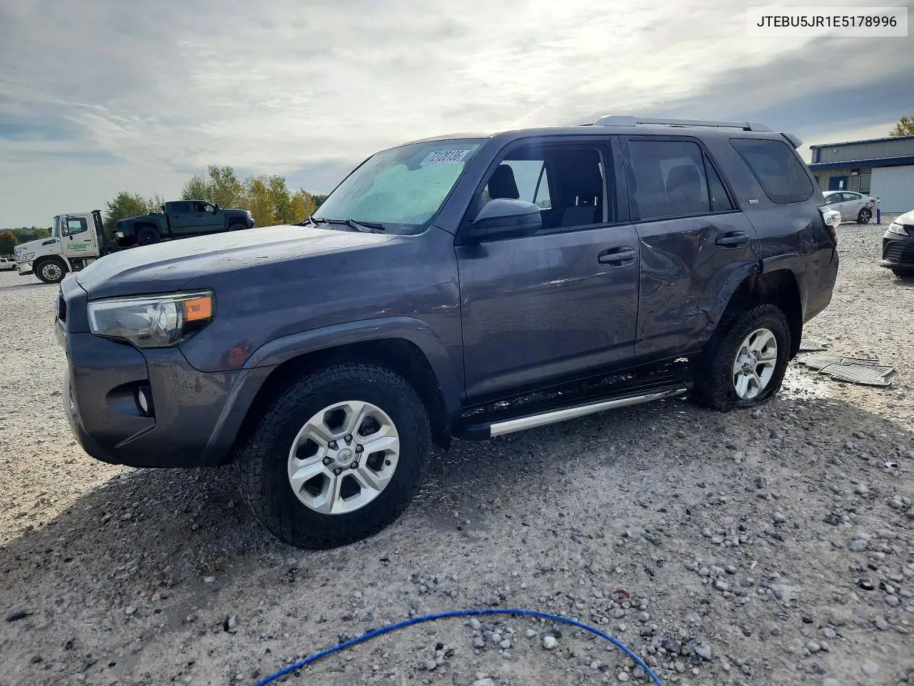 2014 Toyota 4Runner Sr5 VIN JTEBU5JR1E5178996 фото 1