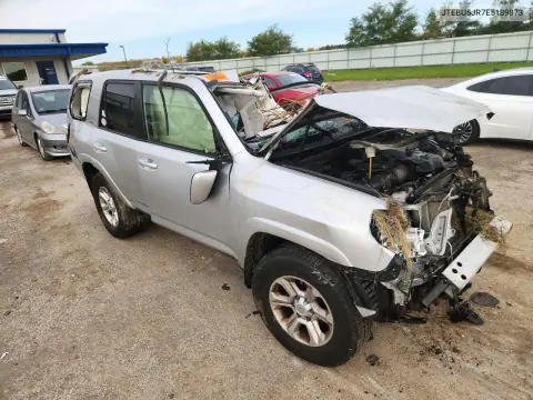 2014 Toyota 4Runner Sr5 Premium VIN JTEBU5JR7E5189873 фото 4