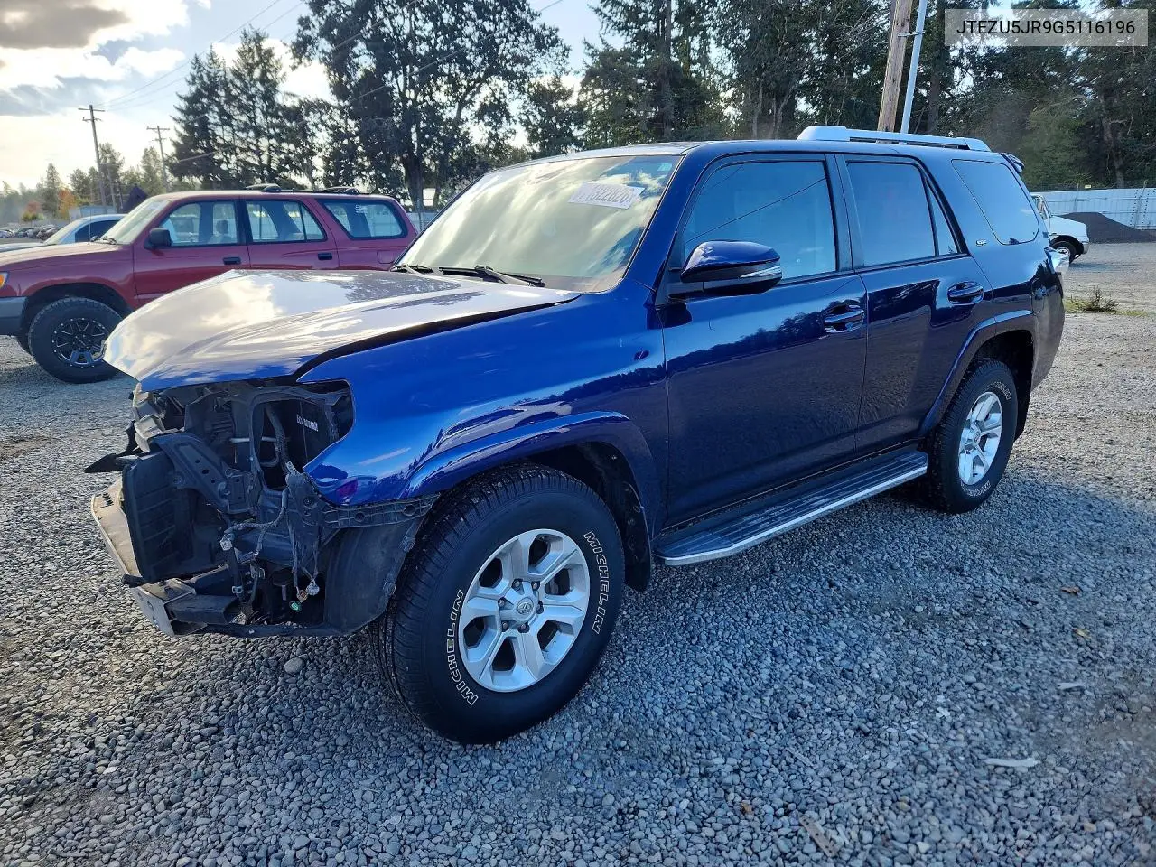 2016 Toyota 4Runner Sr5 Premium VIN JTEZU5JR9G5116196 фото 1