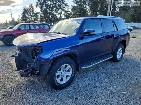 2016 Toyota 4Runner Sr5 Premium VIN JTEZU5JR9G5116196 фото 1