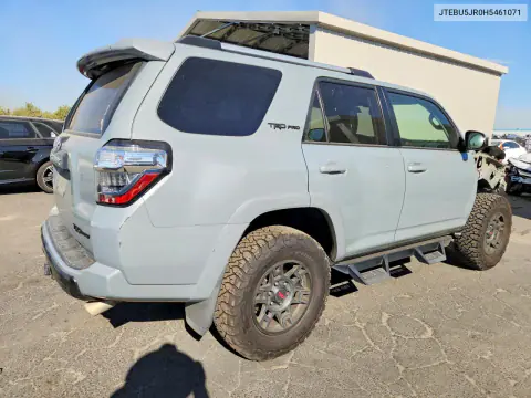 2017 Toyota 4Runner Trd Pro VIN JTEBU5JR0H5461071 фото 3