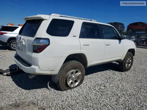 2017 Toyota 4Runner Sr5 Premium VIN JTEBU5JR9H5444446 фото 3