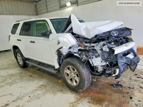 2017 Toyota 4Runner Sr5 VIN JTEZU5JR9H5162581 фото 4