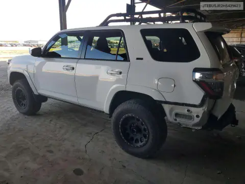 2017 Toyota 4Runner Sr5 VIN JTEBU5JR2H5439623 фото 2