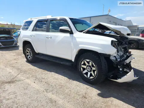 2017 Toyota 4Runner Sr5 VIN JTEBU5JR7H5443389 фото 4