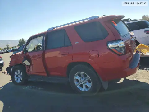 2018 Toyota 4Runner Sr5 Premium VIN JTEBU5JR1J5497230 фото 2