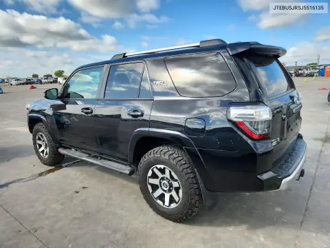 JTEBU5JR5J5516135 — 2018 Toyota 4RUNNER, фото 2 с аукциона Copart, Задняя часть