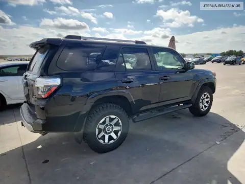 JTEBU5JR5J5516135 — 2018 Toyota 4RUNNER, фото 3 с аукциона Copart, Задняя часть