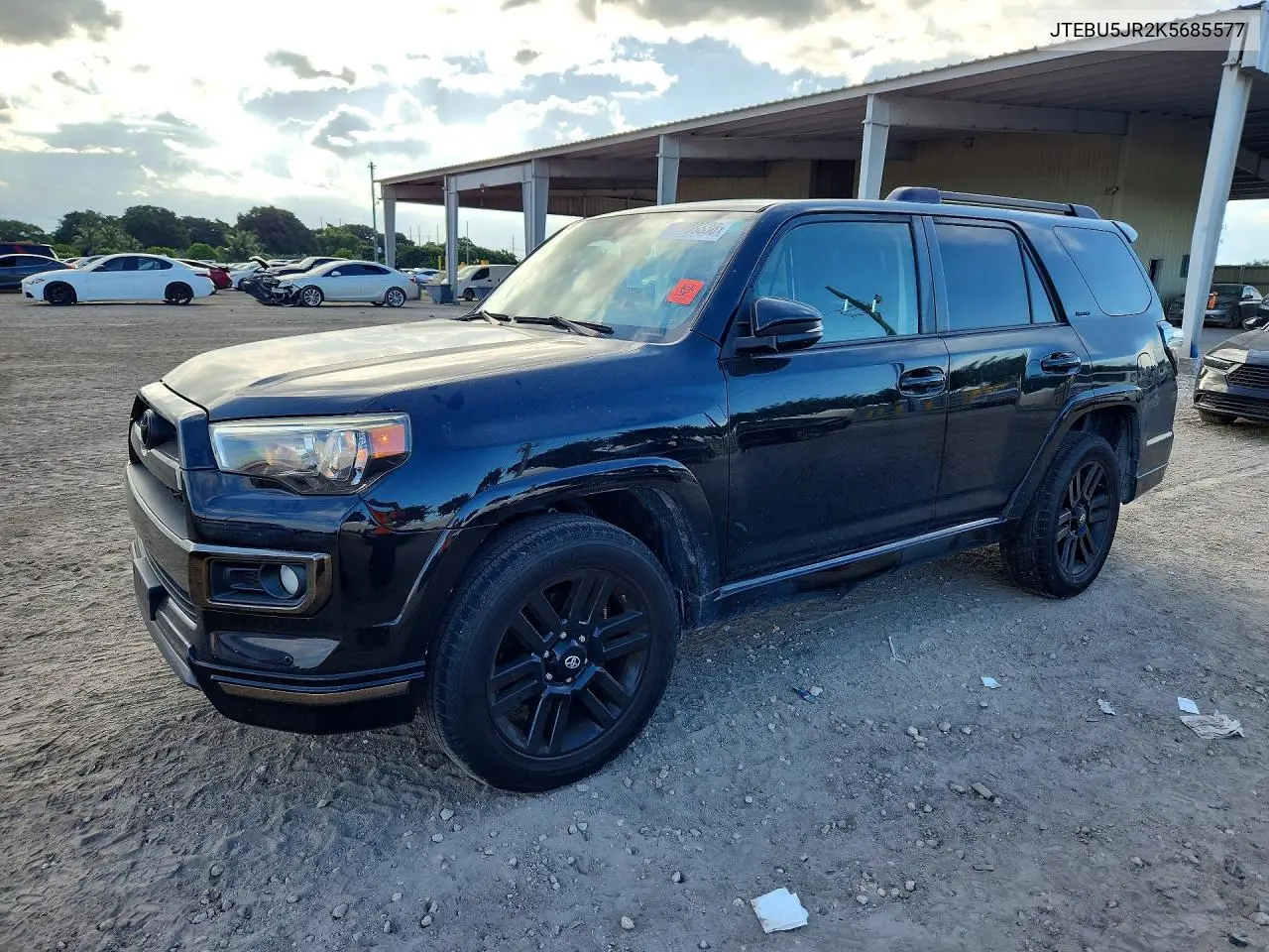 JTEBU5JR2K5685577 Toyota 4RUNNER 2019 — повреждение Боковая часть, фото до ремонта