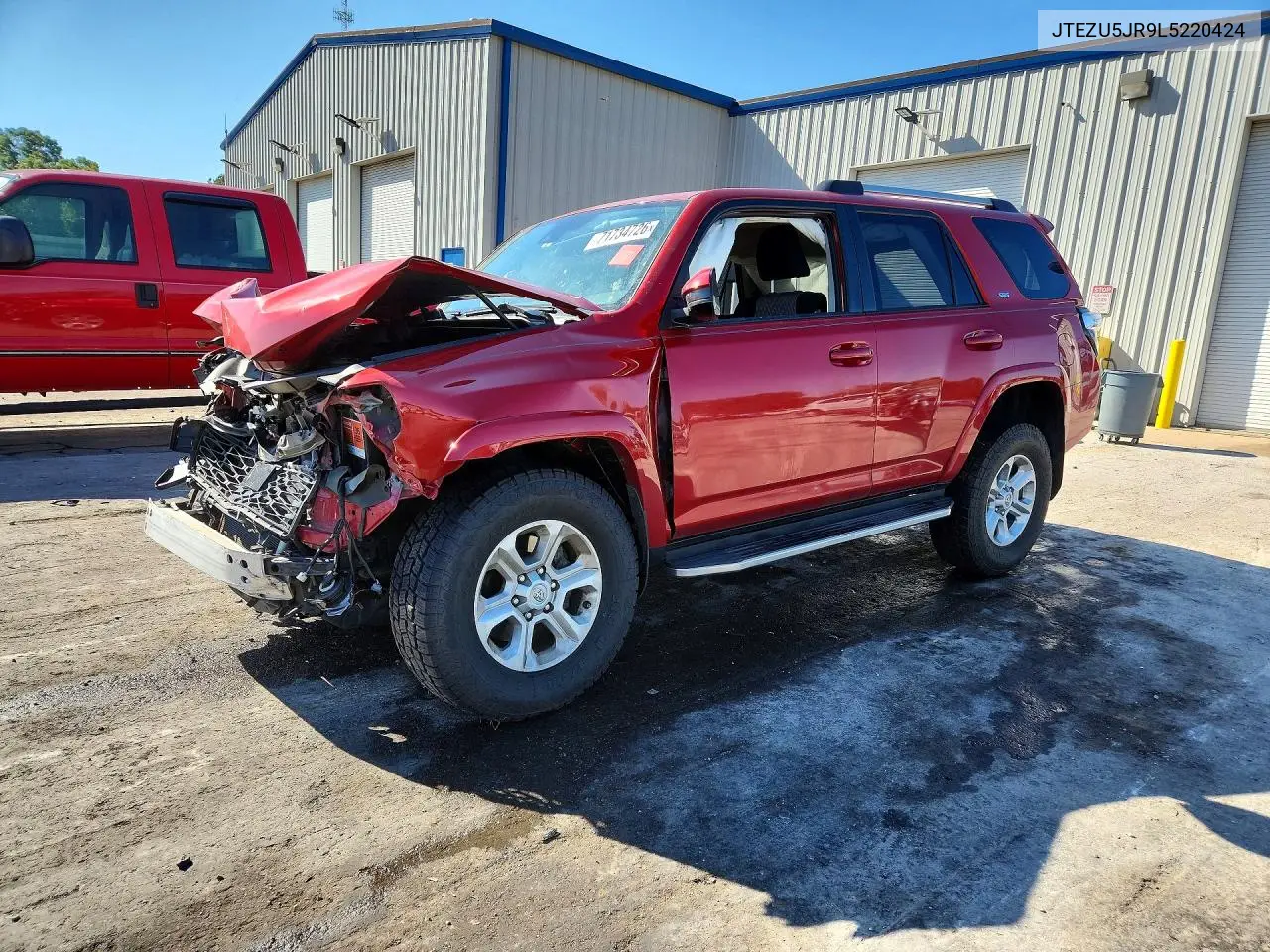 2020 Toyota 4Runner Sr5 VIN JTEZU5JR9L5220424 фото 1