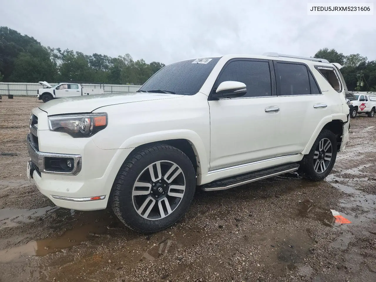 2021 Toyota 4Runner Limited VIN JTEDU5JRXM5231606 фото 1