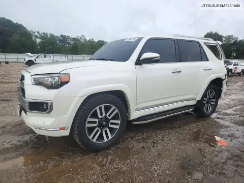 2021 Toyota 4Runner Limited VIN JTEDU5JRXM5231606 фото 1