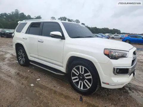 2021 Toyota 4Runner Limited VIN JTEDU5JRXM5231606 фото 4