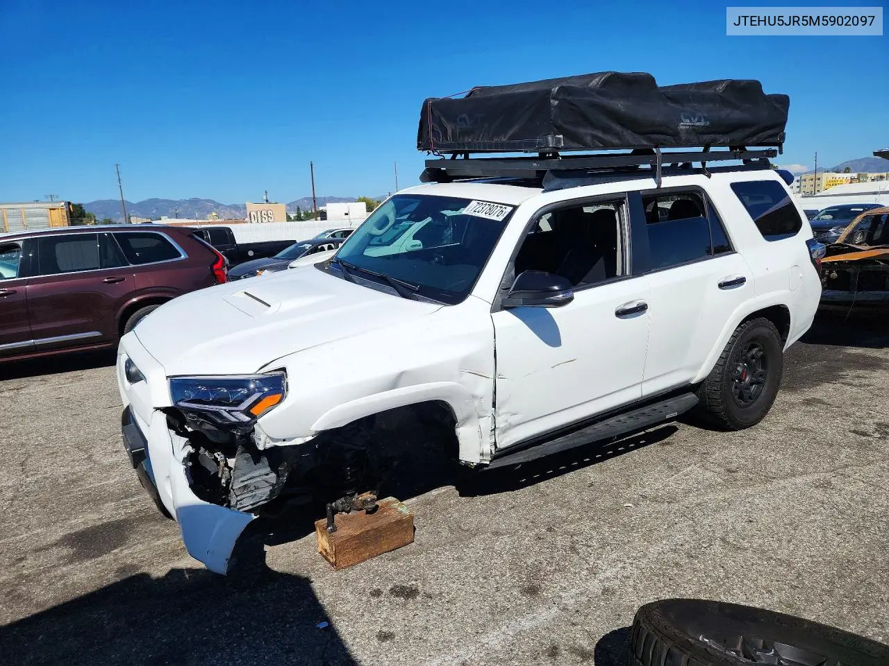 2021 Toyota 4Runner Venture Edition VIN JTEHU5JR5M5902097 фото 1