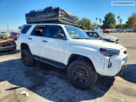 2021 Toyota 4Runner Venture Edition VIN JTEHU5JR5M5902097 фото 4