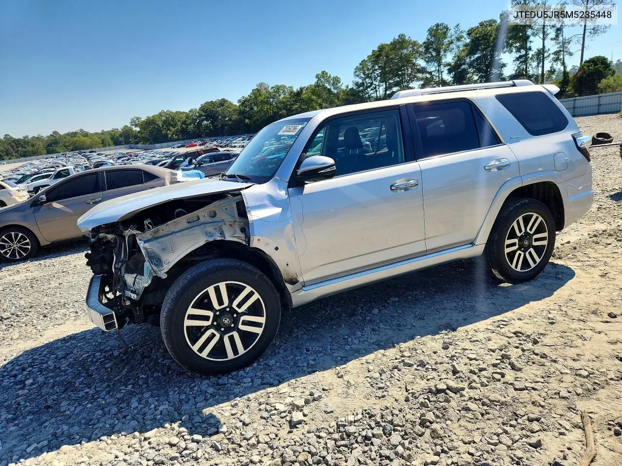JTEDU5JR5M5235448 Toyota 4RUNNER 2021 — повреждение Передняя часть, фото до ремонта