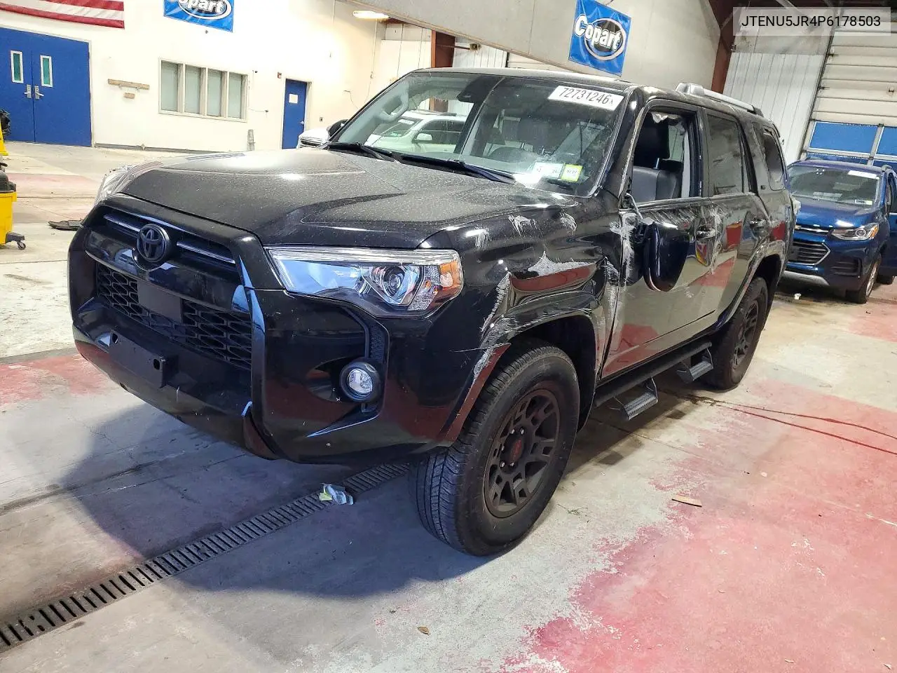 JTENU5JR4P6178503 Toyota 4RUNNER 2023 — повреждение Сторона, фото до ремонта