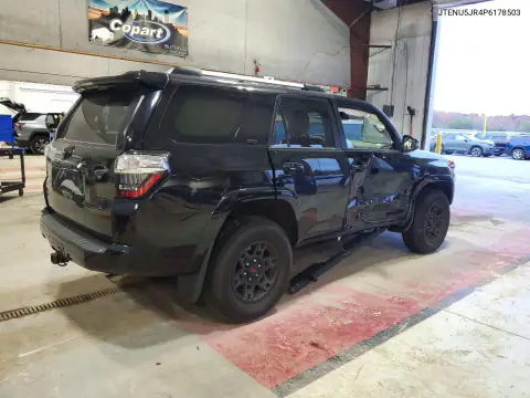 JTENU5JR4P6178503 — 2023 Toyota 4RUNNER, фото 3 с аукциона Copart, Сторона