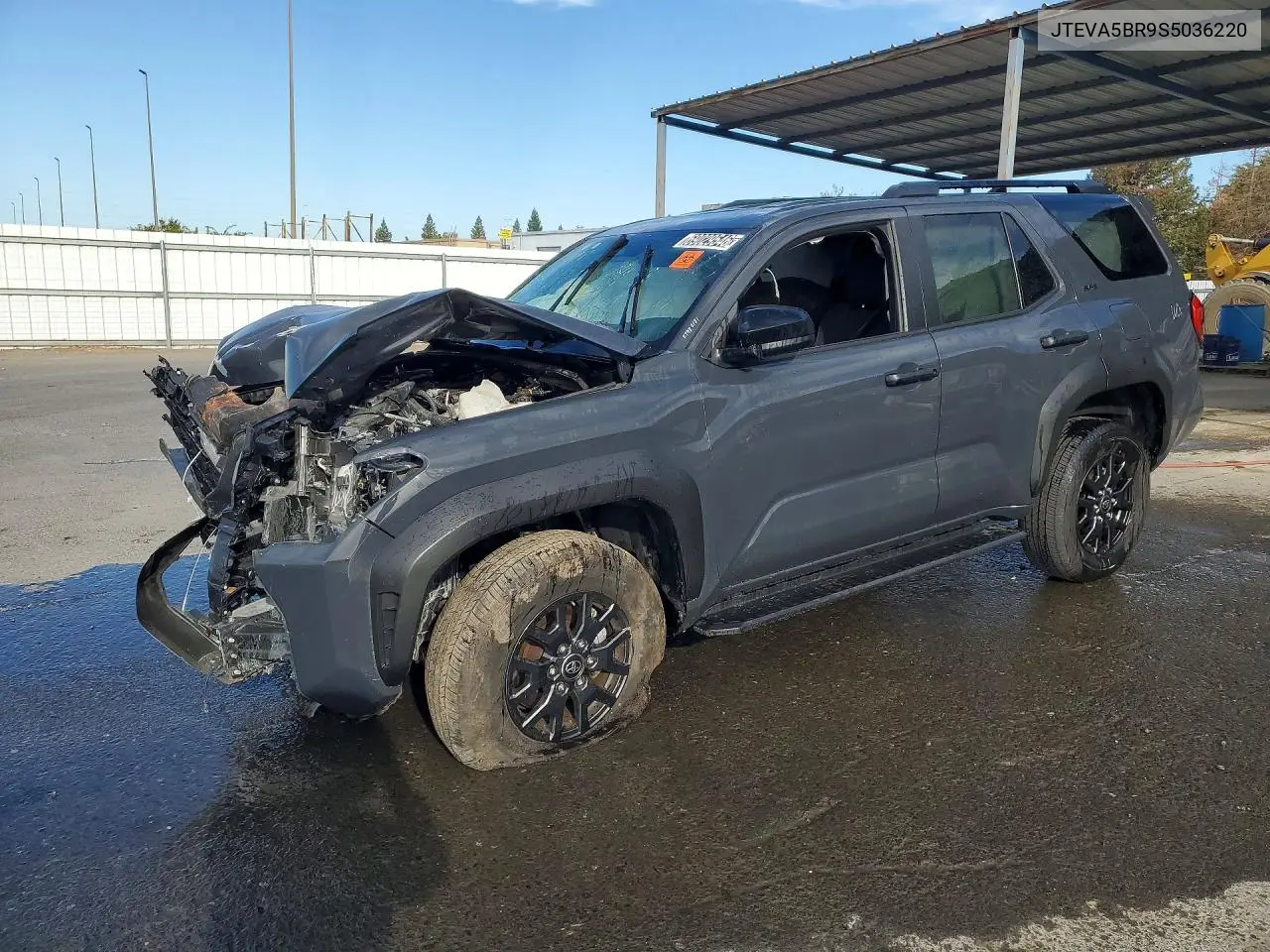 2025 Toyota 4Runner Sr5 VIN JTEVA5BR9S5036220 фото 1