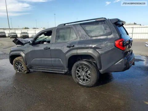 2025 Toyota 4Runner Sr5 VIN JTEVA5BR9S5036220 фото 2