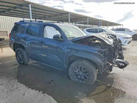2025 Toyota 4Runner Sr5 VIN JTEVA5BR9S5036220 фото 4