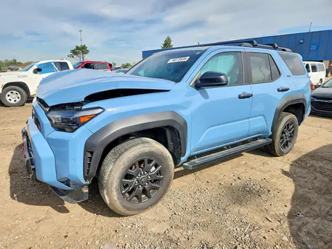 JTEVA5BR9S5029204 — 2025 Toyota 4RUNNER, Передняя часть (Front End), фото до ремонта
