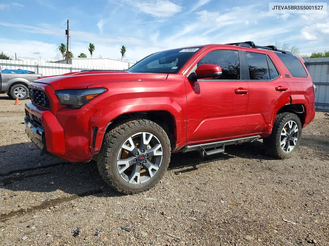 JTEVA5BR3S5001527 Toyota 4RUNNER 2025 — повреждение Повреждения со всех сторон, фото до ремонта