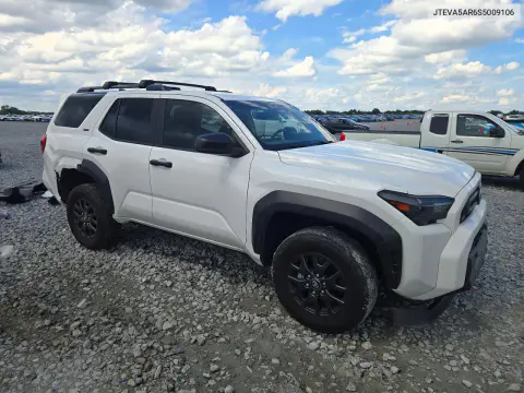 2025 Toyota 4Runner Sr5 VIN JTEVA5AR6S5009106 фото 4