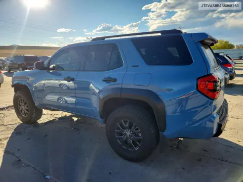 2025 Toyota 4Runner Sr5 VIN JTEVA5BR4S5068153 фото 2