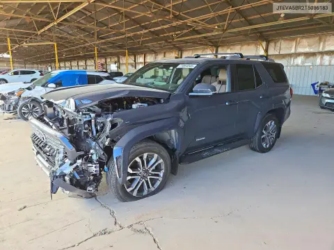 JTEVA5BR2T5086183 — 2026 Toyota 4RUNNER, Передняя часть, фото до ремонта