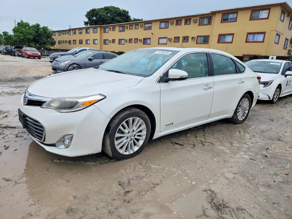 2014 TOYOTA AVALON HYBRID VIN 4T1BD1EB6EU025820 фото 1