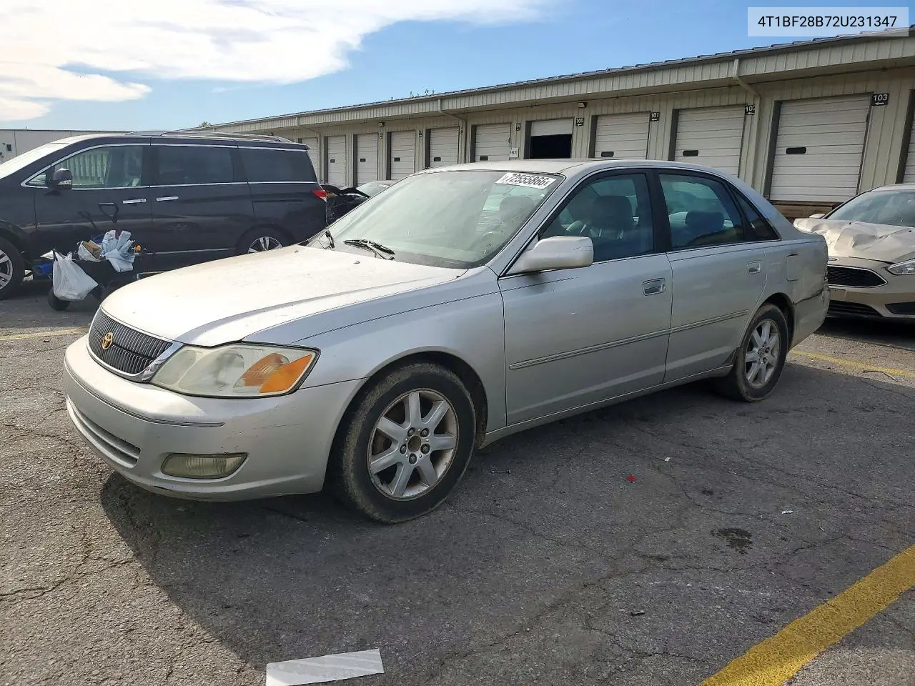 2002 Toyota Avalon Xls VIN 4T1BF28B72U231347 фото 1
