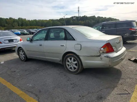 2002 Toyota Avalon Xls VIN 4T1BF28B72U231347 фото 2