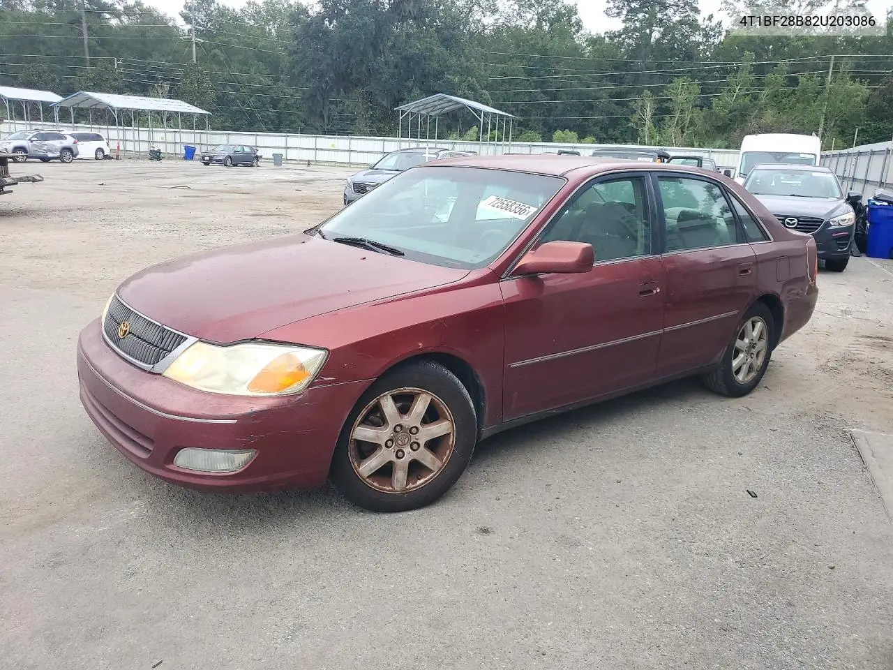 2002 Toyota Avalon Xls VIN 4T1BF28B82U203086 фото 1