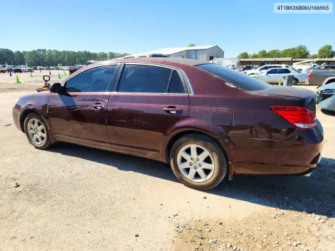2006 Toyota Avalon Xl VIN 4T1BK36B06U166965 фото 2