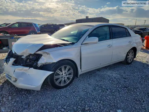 4T1BK36B07U179782 — 2007 Toyota Avalon, Передняя часть, фото до ремонта